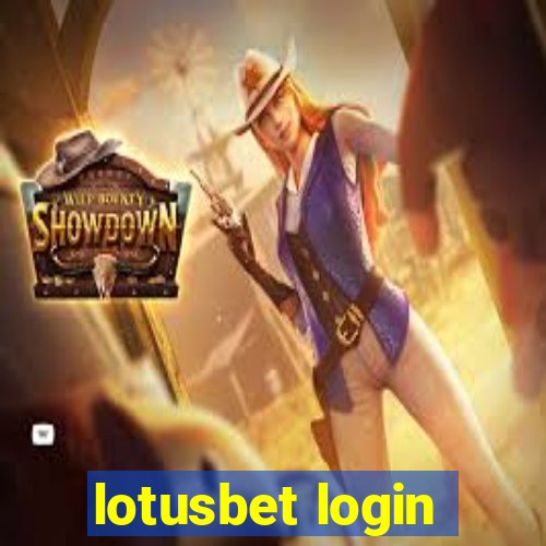 lotusbet login